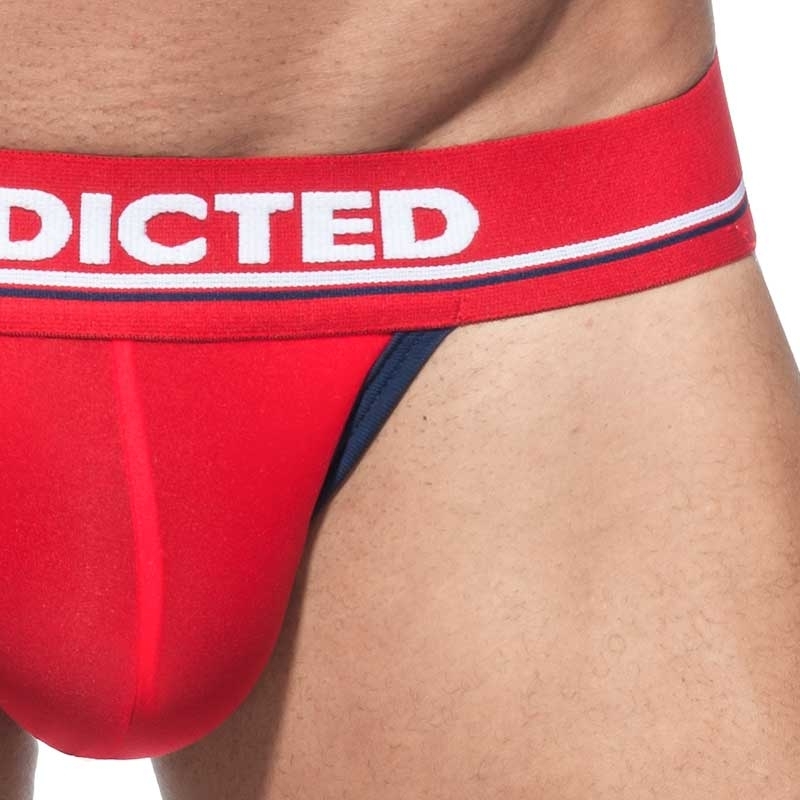ADDICTED JOCKstrap sport-09 AD710 push-up series in red
