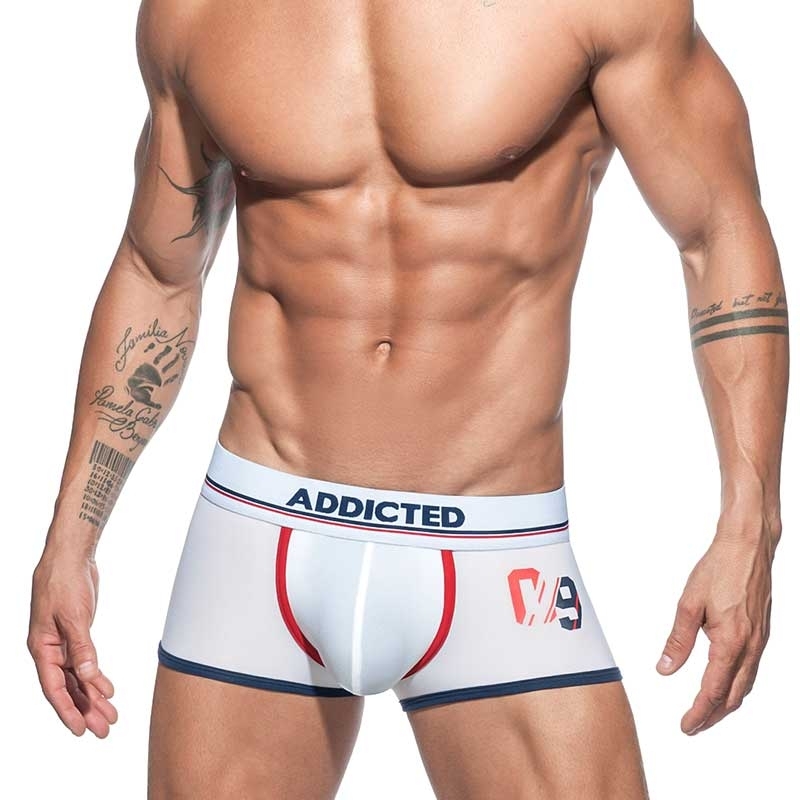 ADDICTED BOXER sport-09 AD709 push-up series in white