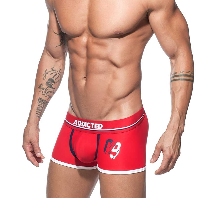 ADDICTED BOXER sport-09 AD709 push-up series in red