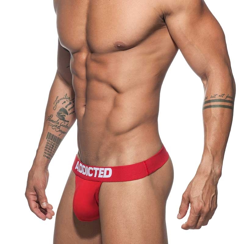 ADDICTED STRING basic AD746 push-up in red