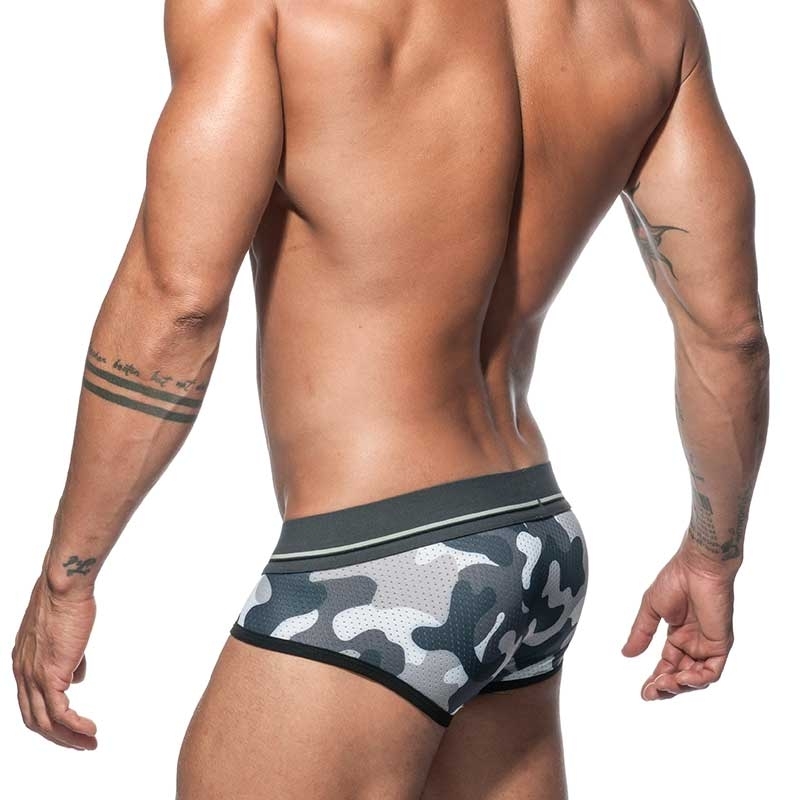 ADDICTED BRIEF mesh AD697P push-up camouflage in a 3-value pack