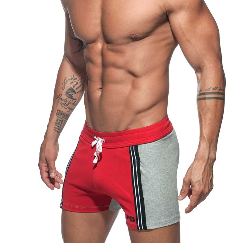 ADDICTED SHORTS retro AD674 farbiges Paneel in rot