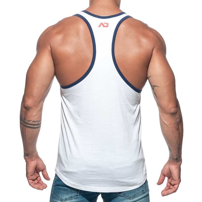 ADDICTED TANKTOP string AD723 Sport-09 in white