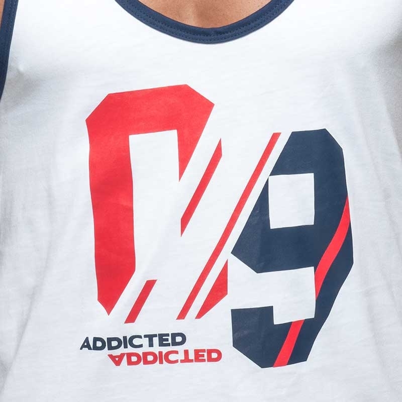 ADDICTED TANKTOP string AD723 Sport-09 in weiss