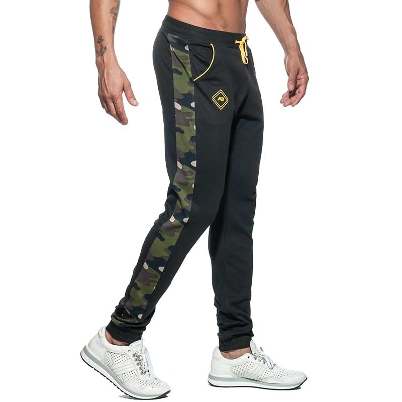 ADDICTED SPORTHOSE Sport AD661 camouflage in schwarz