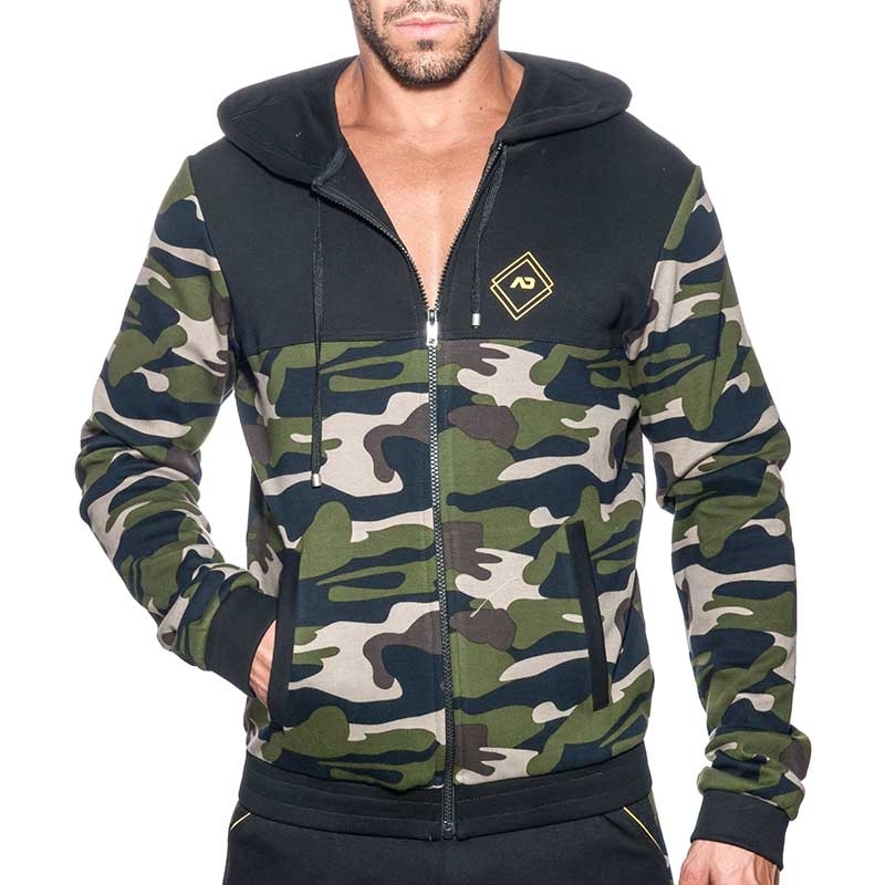 ADDICTED SPORT JACKET Sport AD659 camouflage in black
