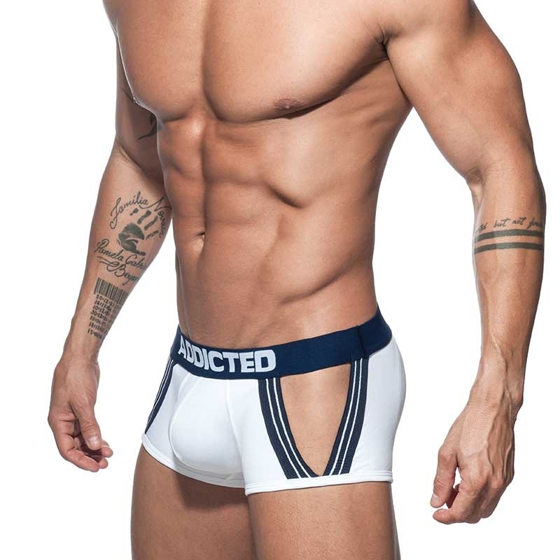 ADDICTED BOXER strap AD713 Push-Up XXL in white