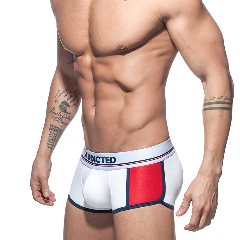 ADDICTED BOXER sport AD703 Push-Up XXL in white