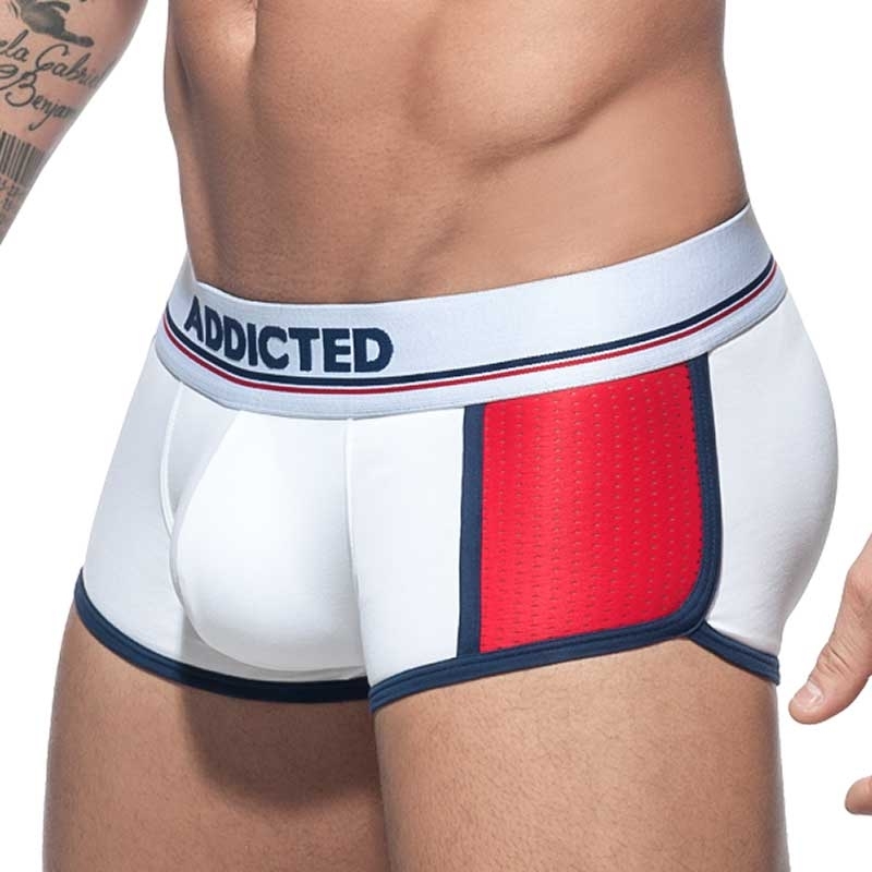 ADDICTED BOXER sport AD703 Push-Up XXL in white