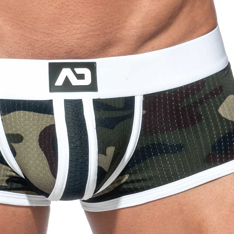 ADDICTED BOXER camouflage AD765 stripes in white