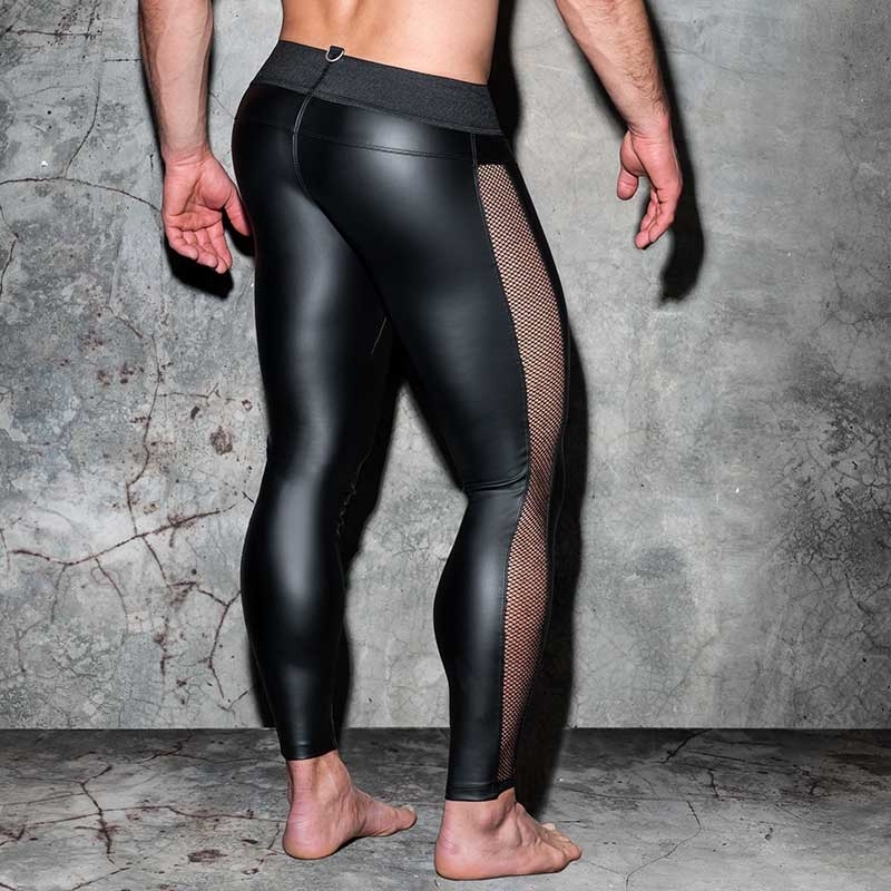 Sexy Herren Leggings Im Schwarzem Wetlook Style Adf77 Party Outfit Von Ad Fetisch Wear Fur Swinger Nachtclubs