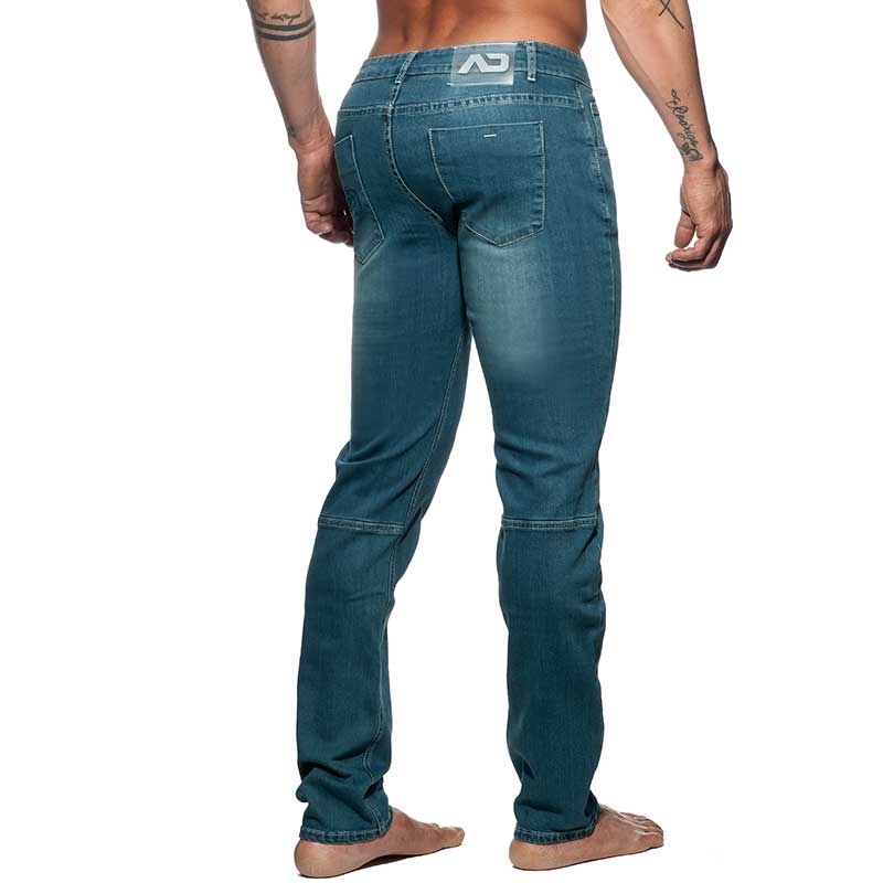 ADDICTED JEANS PANT Push Up AD804 Muscle Fit in blue