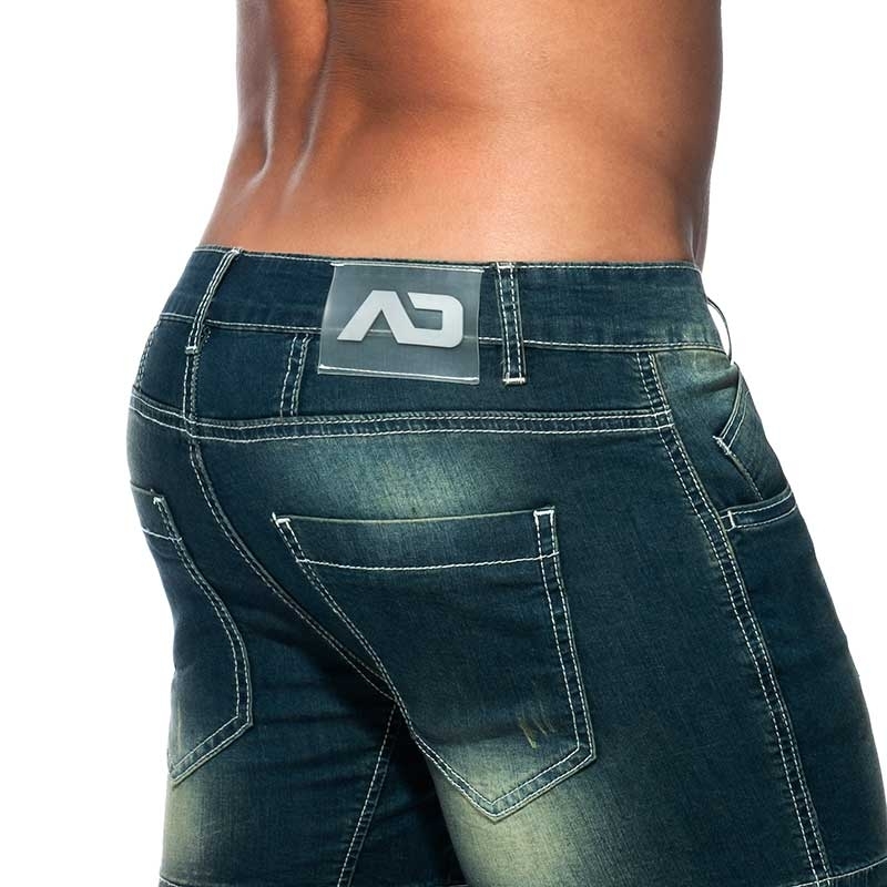 ADDICTED Jeans SHORTS Push Up AD802 Ass-Muscle Fit in dark blue