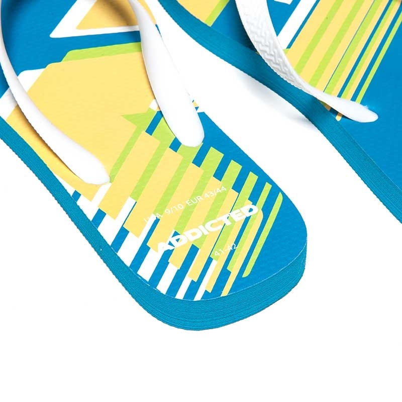 ADDICTED SANDALS brand AD796 toes separator in turquoise