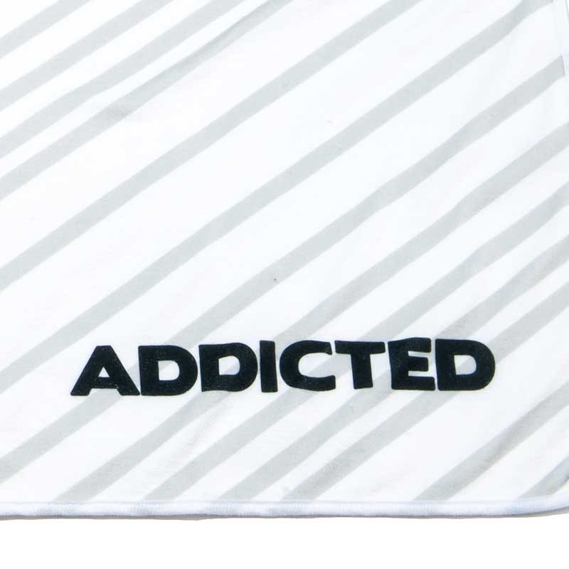 ADDICTED BEACH TOWEL brand AD716 in white