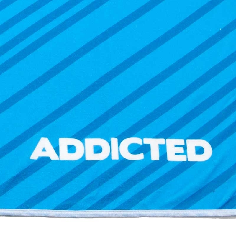 ADDICTED BEACH TOWEL brand AD716 in turquoise