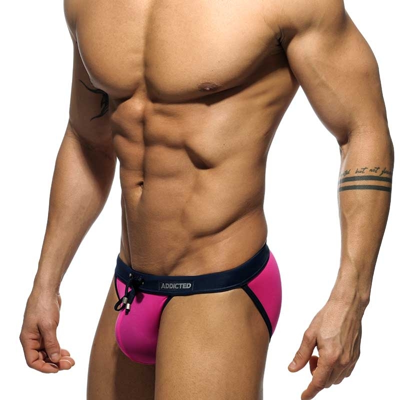 ADDICTED bikini BADESLIP sexy ADS065 in pink