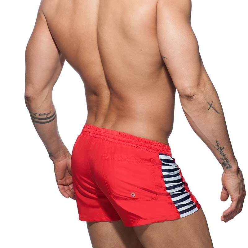 ADDICTED SWIM SHORTS sea surf ADS177 in red