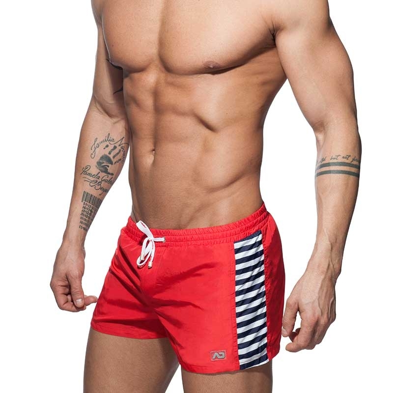 ADDICTED SWIM SHORTS sea surf ADS177 in red