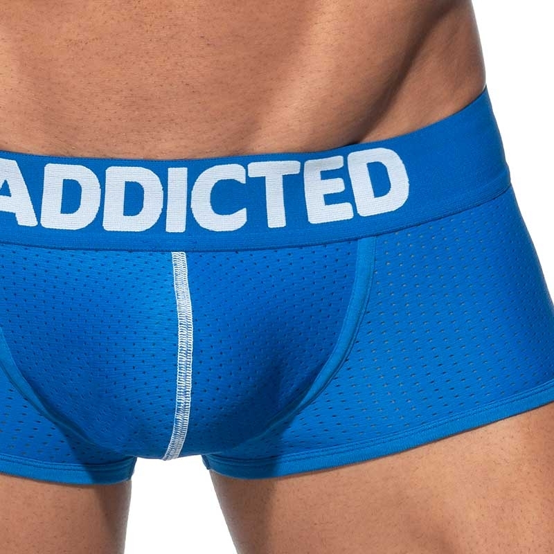 ADDICTED BOXER mesh AD806 Push-Up in blue