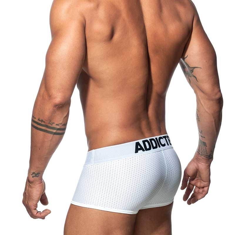 ADDICTED BOXER mesh AD806 Push-Up in white