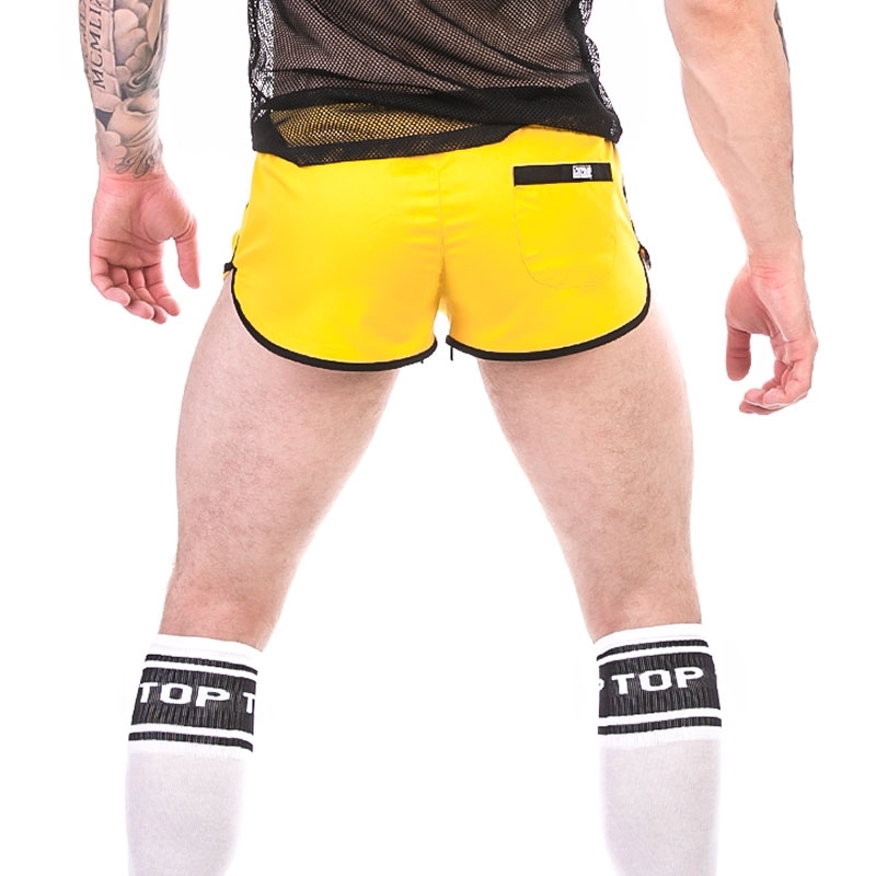 BARCODE Berlin SHORTS gym sprint 10090 in yellow