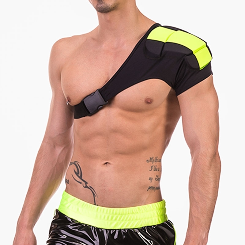 BARCODE Berlin HARNESS disco 91649 Football with neon green