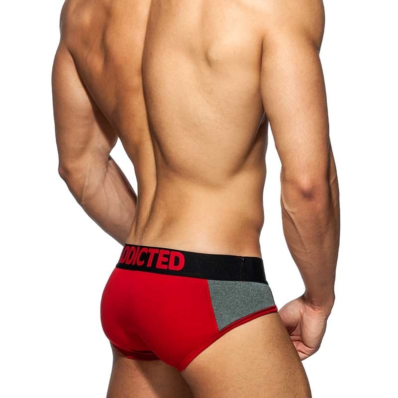 ADDICTED BRIEF spacer AD786 Push-Up in red