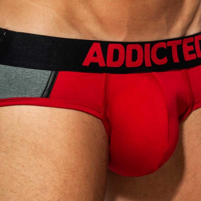 ADDICTED BRIEF spacer AD786 Push-Up in red