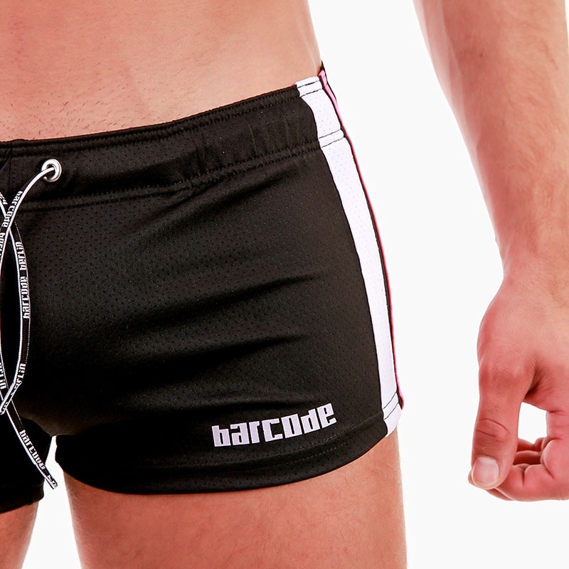 BARCODE Berlin SHORTS perforated 91679 Push-Up in black