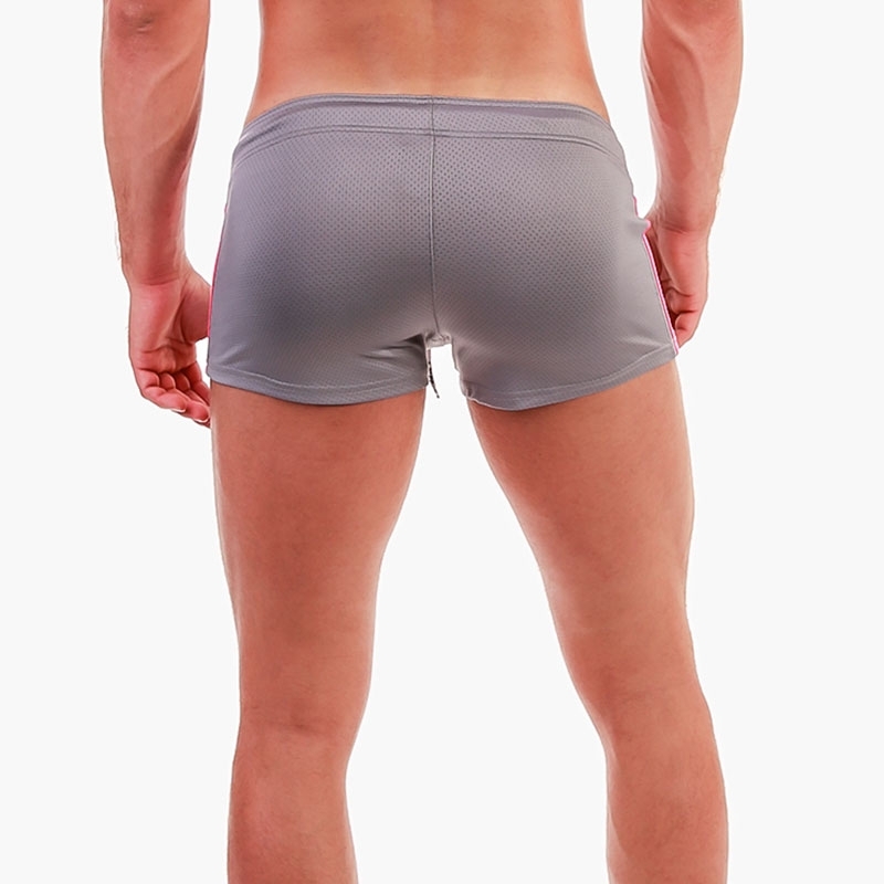 BARCODE Berlin SHORTS perforated 91679 Push-Up in grey