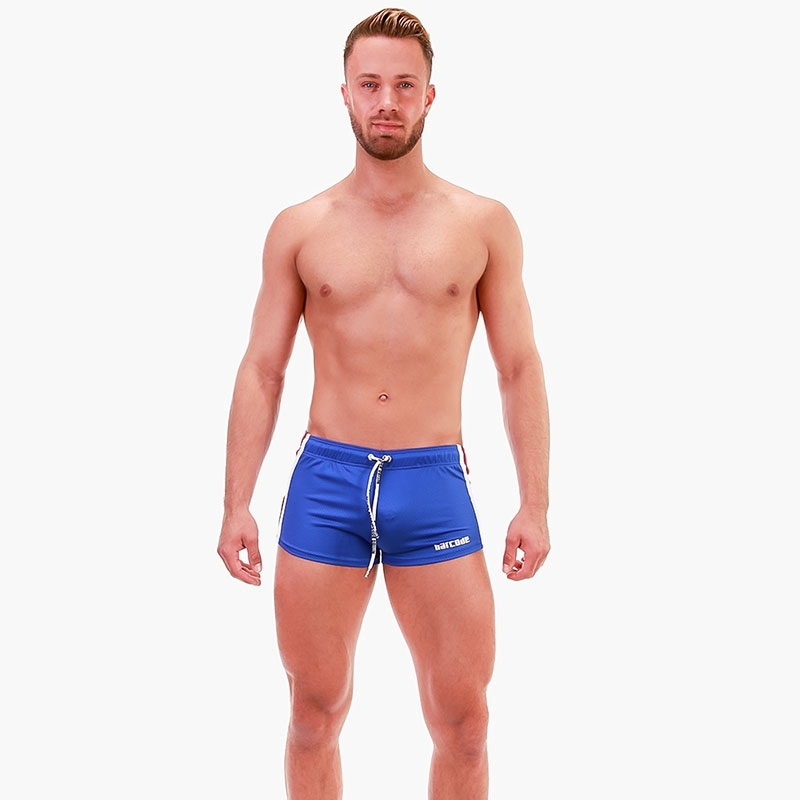BARCODE Berlin SHORTS perforated 91679 Push-Up in blue