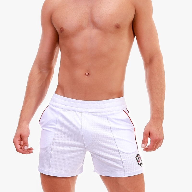 BARCODE Berlin SHORTS perforated 91682 run in white