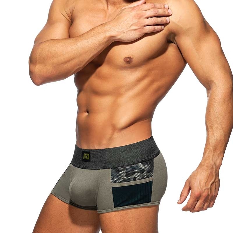 ADDICTED BOXER camouflage AD784 Push-Up in grey charcoal