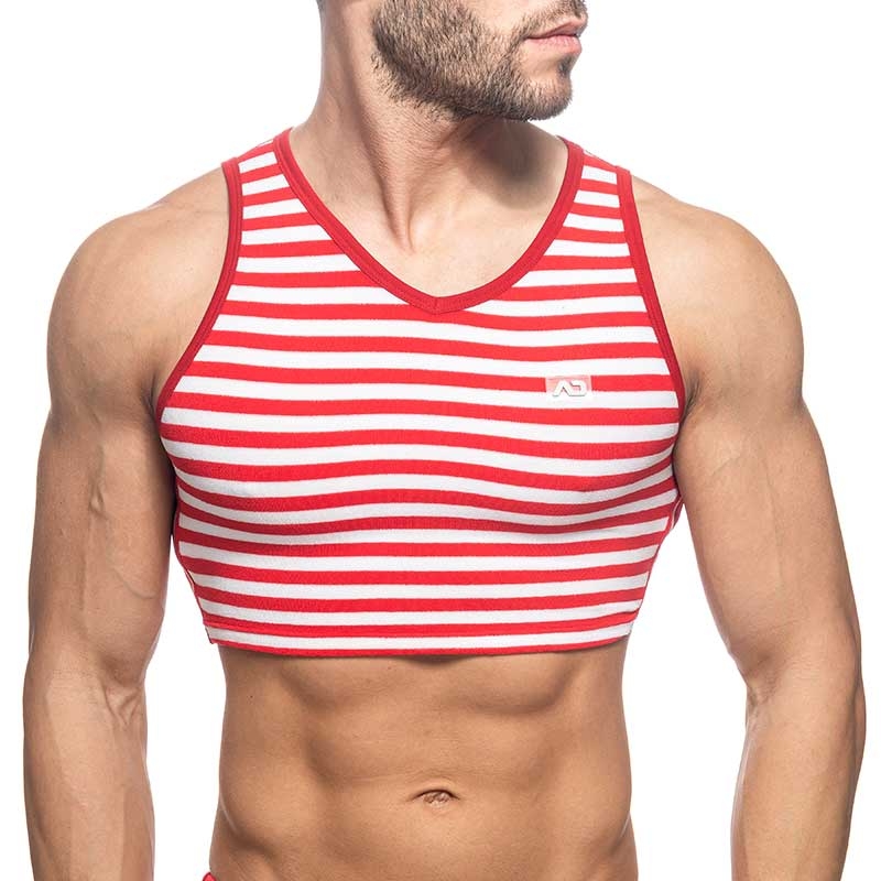 ADDICTED TOP SHIRT Sailor AD944 in red