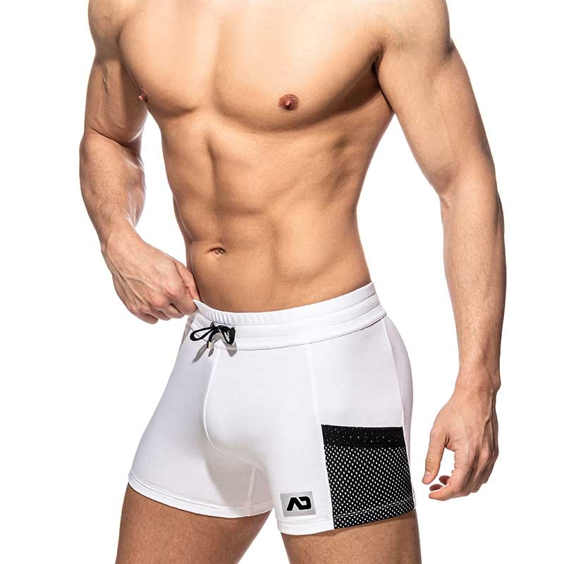 ADDICTED SHORTS AD941 mesh panel in white