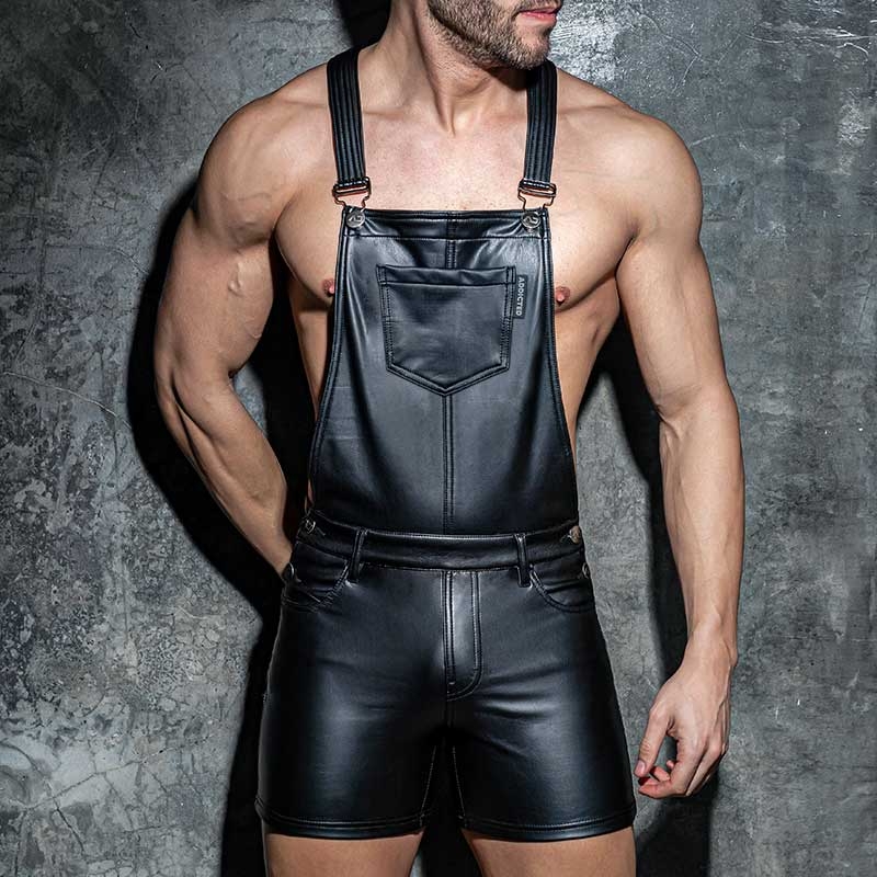 AD-FETISH wet DUNGAREES...