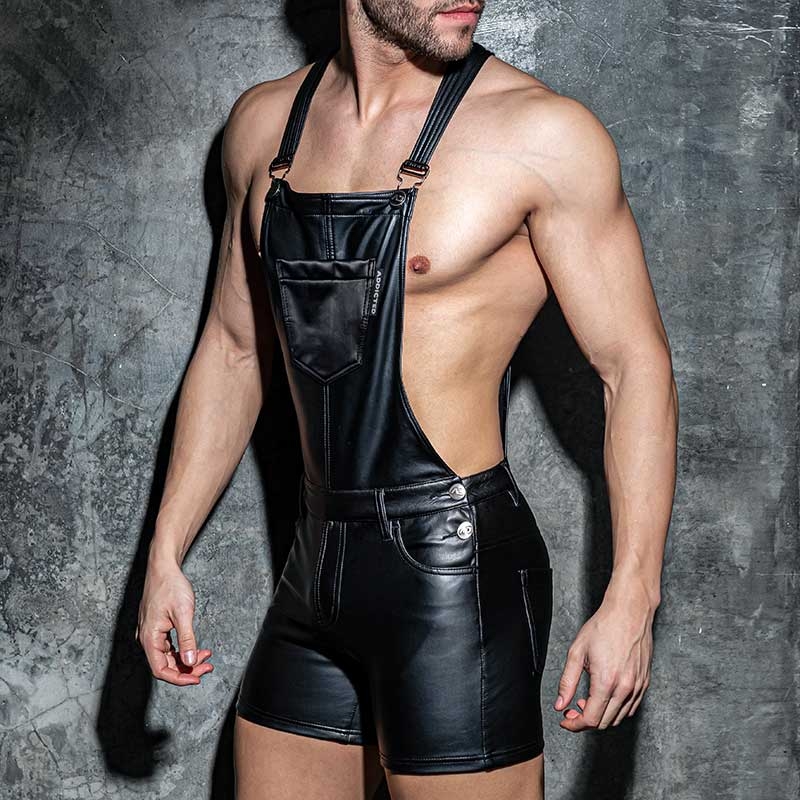 AD-FETISH wet DUNGAREES...