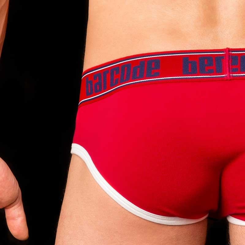BARCODE Berlin BRIEF giant Brixton push-up red-blue