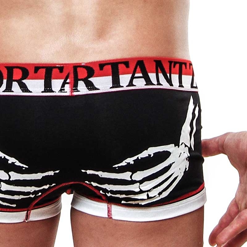 ZONE4+PRIVATE PANTS Hot-Pants skeleton black