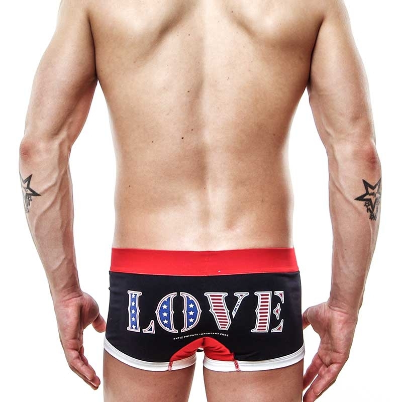 ZONE4-PRIVATE PANTS hot Push up LOVE black