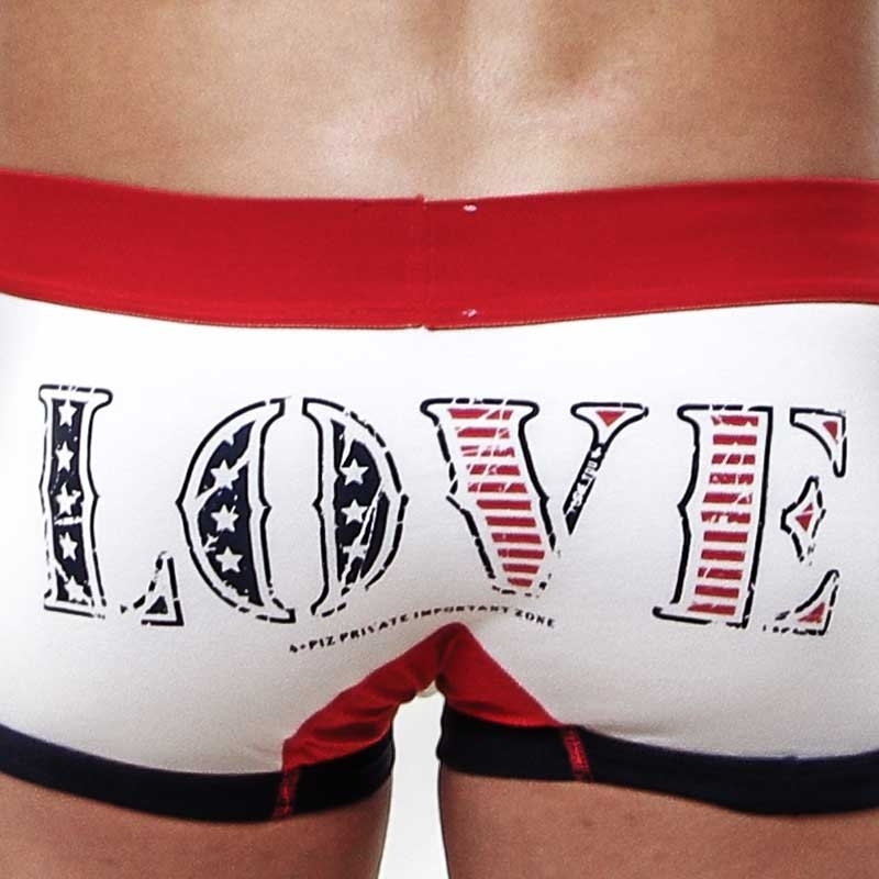 ZONE4-PRIVATE PANTS hot Push up LOVE weiss