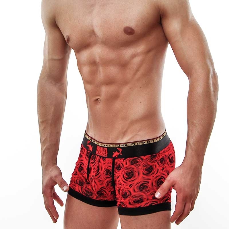 TOMMY Dooyao PANTS redhot Rose mesh lift-up