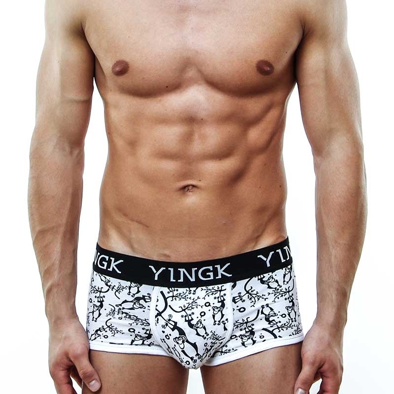 YINGK PANTS micro WILDNIS Style lift-up weiss