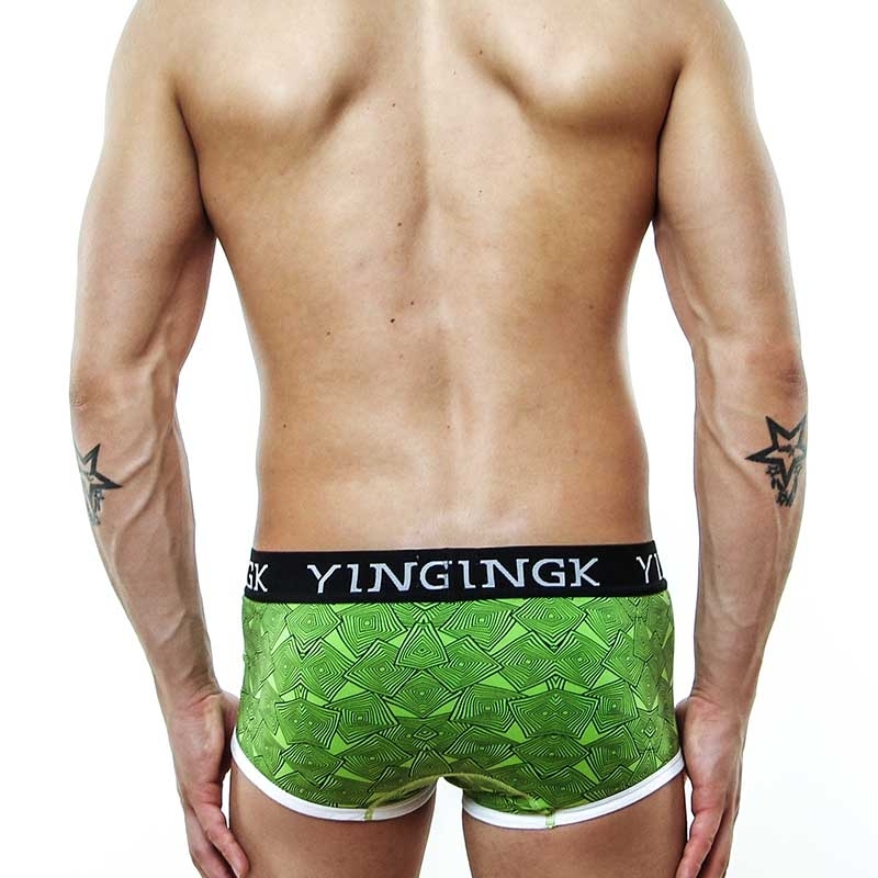 YINGK PANTS micro SPIDER Style lift-up green