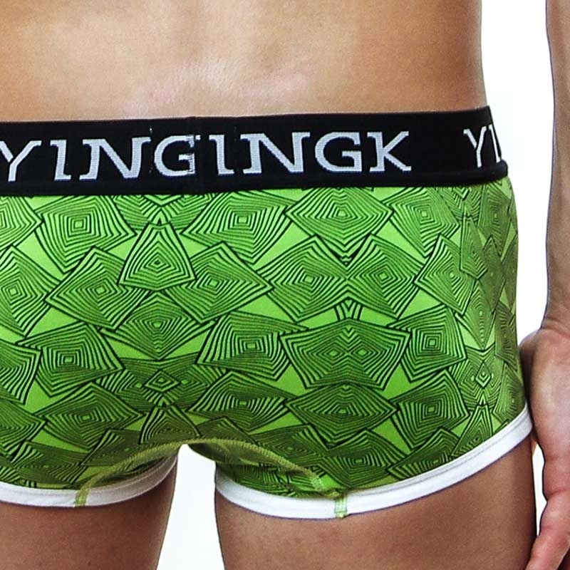 YINGK PANTS micro SPIDER Style lift-up green