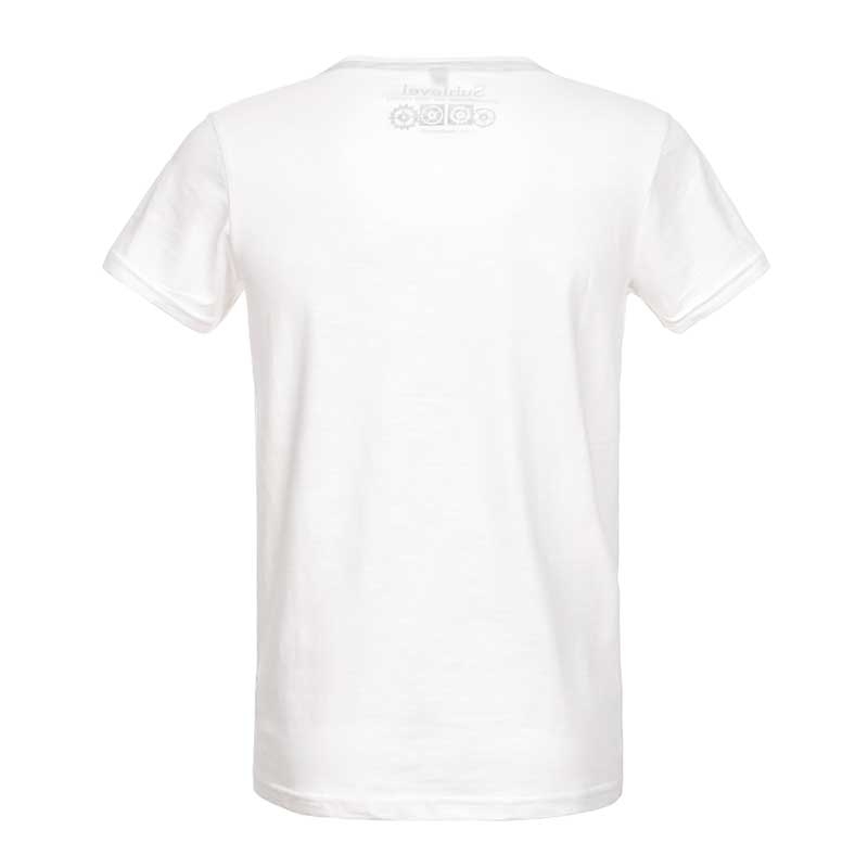 SUBLEVEL T-Shirt casual loose EFREM white