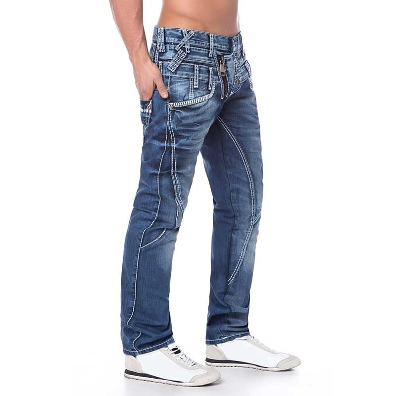 CIPO and BAXX JEANS PANTS C1199 with double waistband