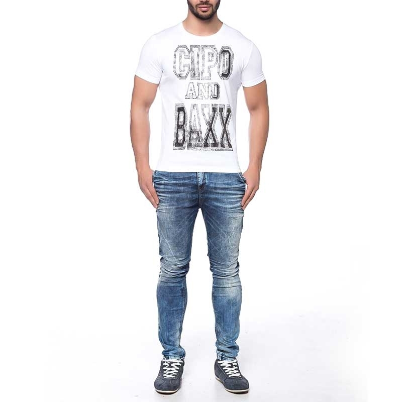 CIPO and BAXX T-SHIRT CT118 with glitter print